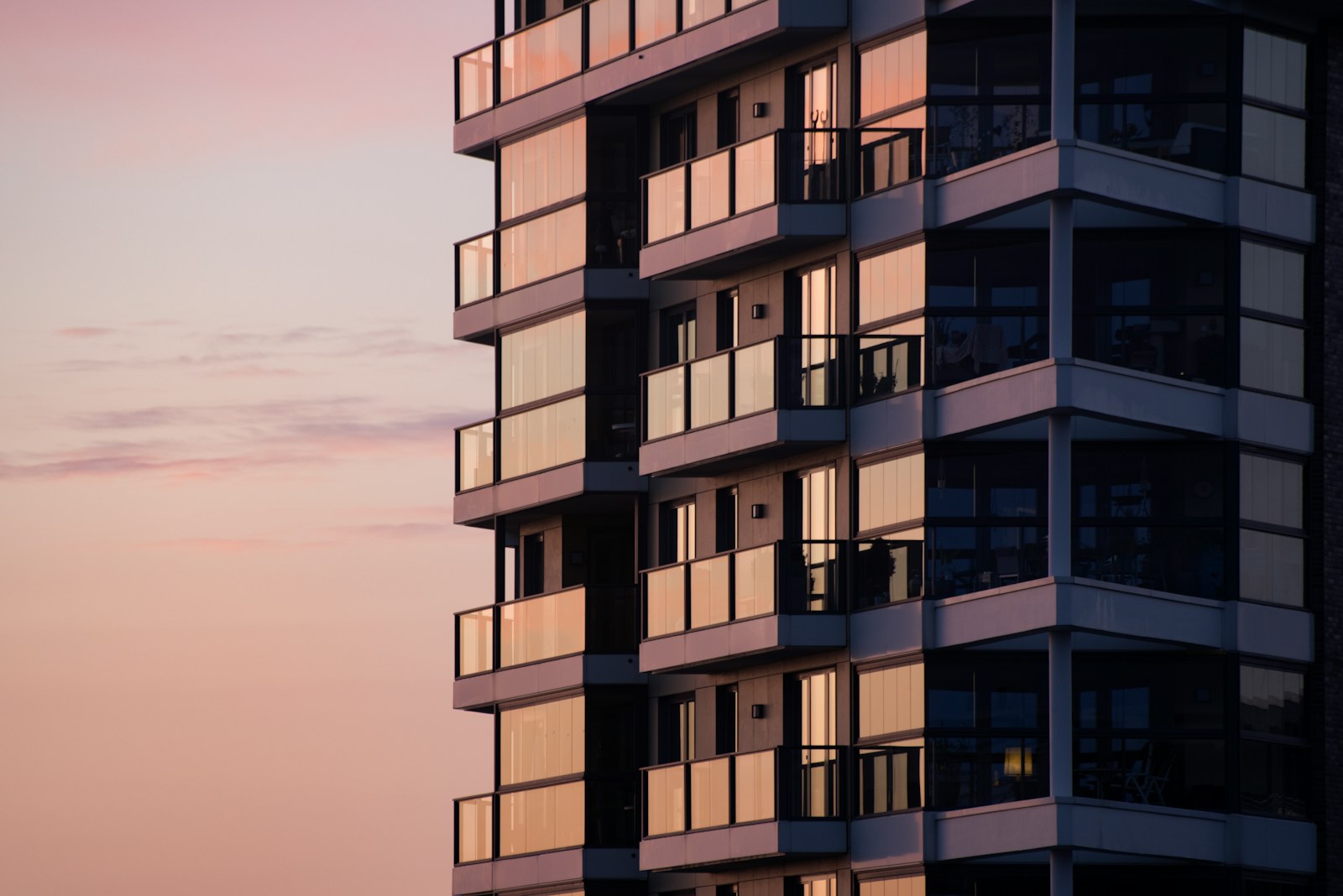 Modern residential building in Bolivia