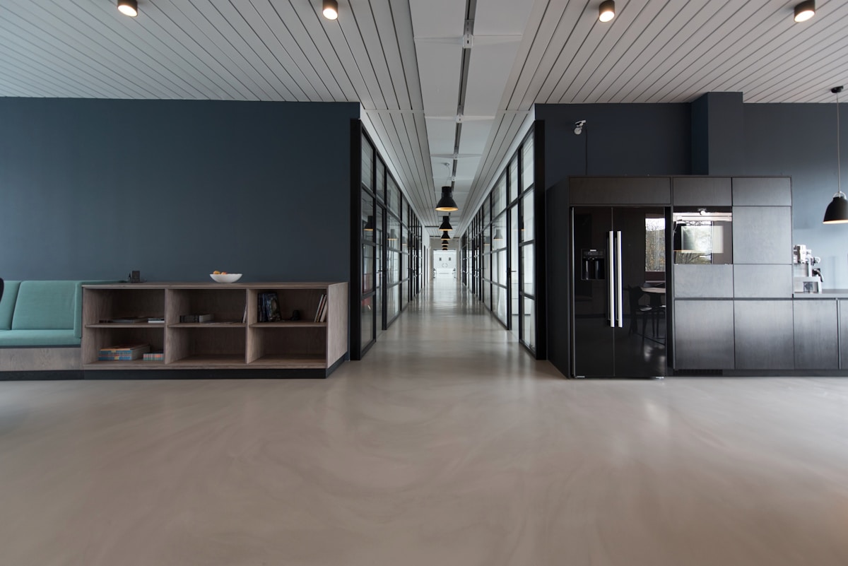 Commercial premises in urban area